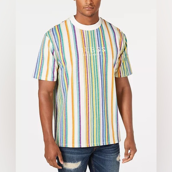 Guess Other - Vintage Guess Stripe Shirt Men’s Size L